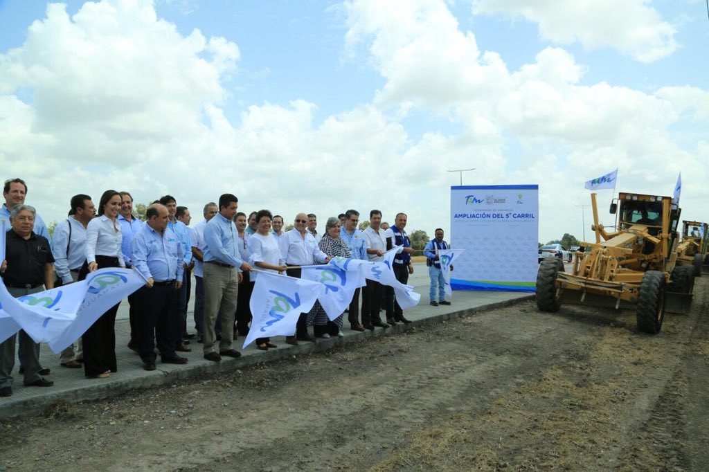 Arranca Gobernador ampliación de puente internacional en Nuevo Laredo