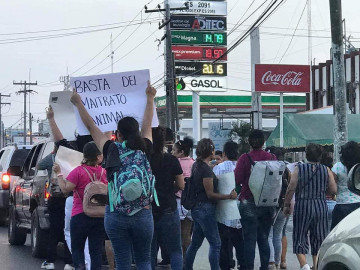 Mujeres piden liberar a los caballos explotados por carretoneros