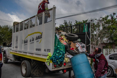 Aumenta recolección de basura en Matamoros por el posible regreso a clases presenciales