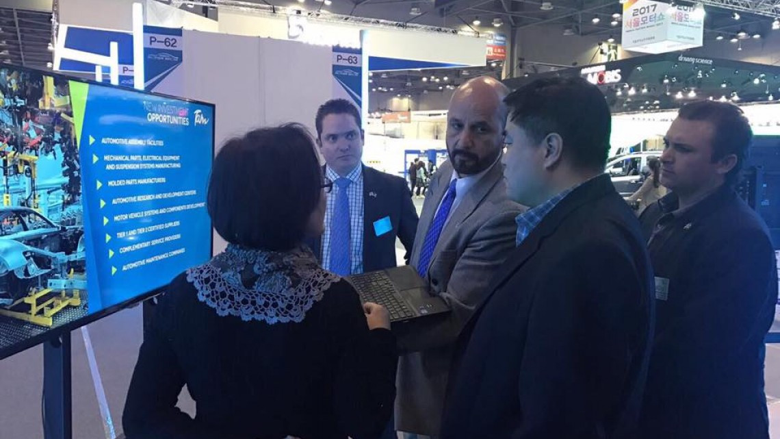 Secretario de Desarrollo Económico inicia gira en Corea del Sur