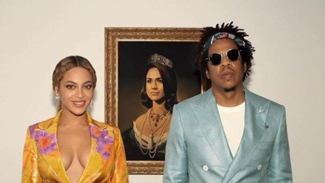 Beyoncé y Jay Z agradecen premio BRIT con tributo a Meghan Markle 