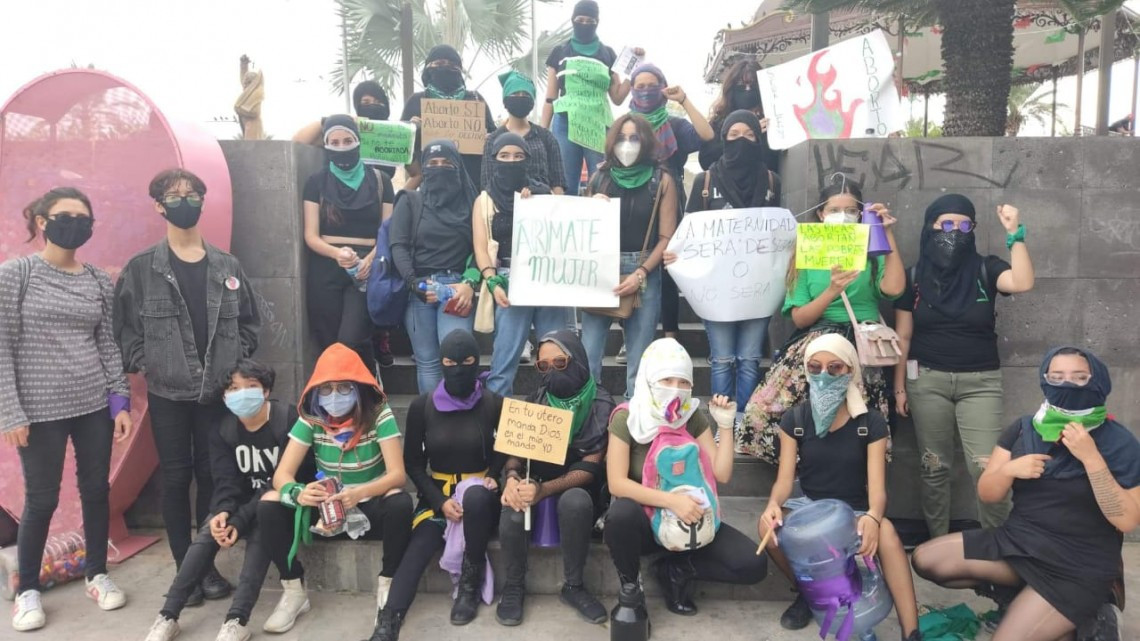 Feministas reynosenses se unen a manifestaciones por la despenalización del aborto