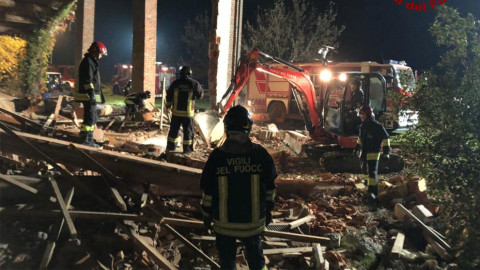Explosión en Italia deja al menos tres personas muertas