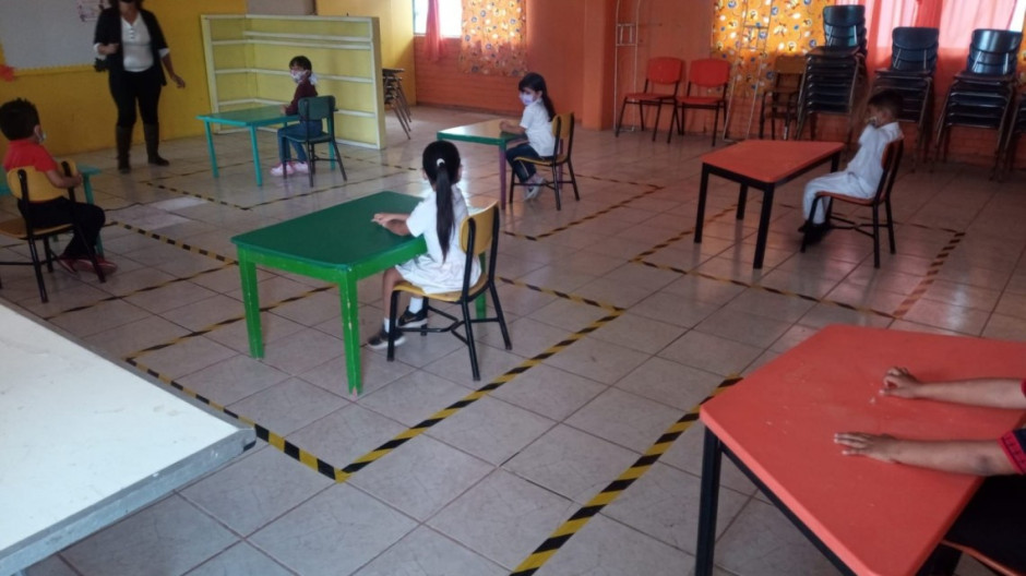 Regresan a clases presenciales seis jardines de niños públicos en Nuevo Laredo 