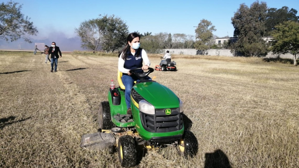 Realizan mega jornada de limpieza en el Centro de Alto Rendimiento de Matamoros