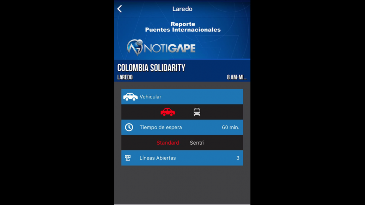 Abarrotados Puentes Internacionales