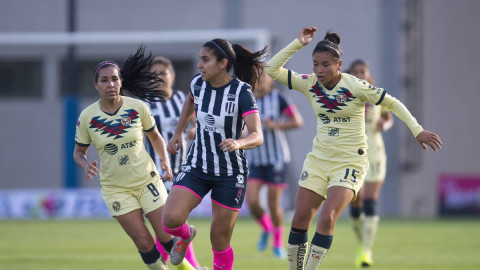 Rayadas rescatan agónico empate a 2 en la semifinal de ida 