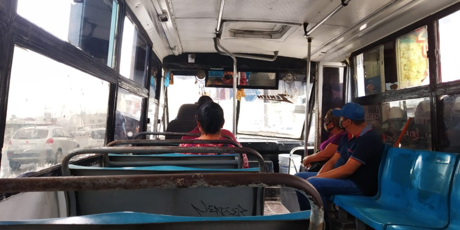 Vigilan que cumplan choferes con protocolos sanitarios