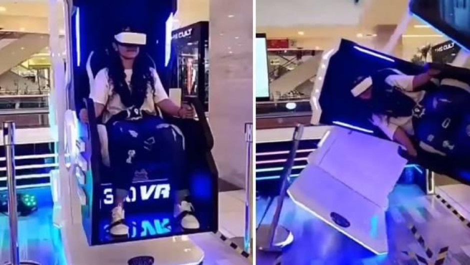 Joven sufre accidente en juego de realidad virtual