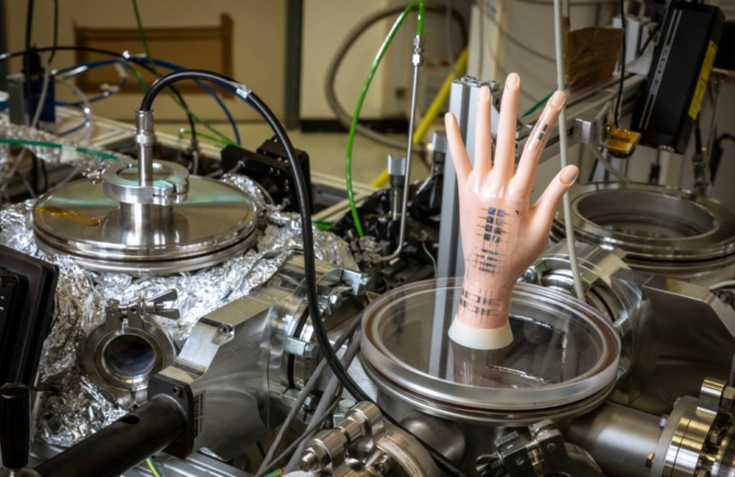 Científicos crean piel electrónica capaz de sentir fuerza, humedad y temperatura 