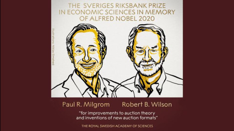 Paul Milgrom y Robert Wilson ganan el Nobel de Economía 2020 por su trabajo sobre subastas