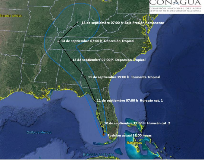 "Irma" se degrada a huracán categoría 3