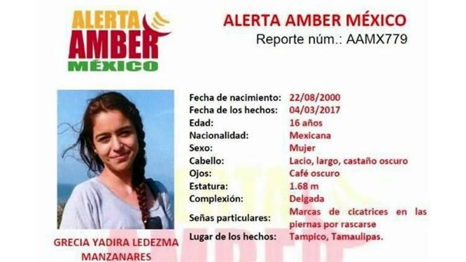 Alerta Amber se activa por desaparición