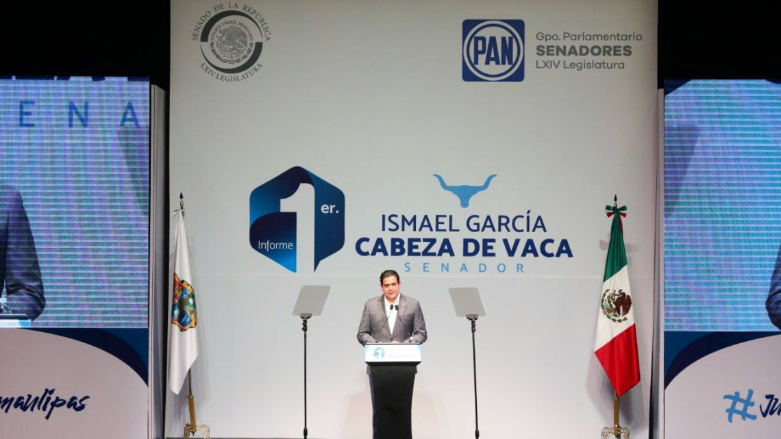 Presenta Ismael Primer Informe en Reynosa