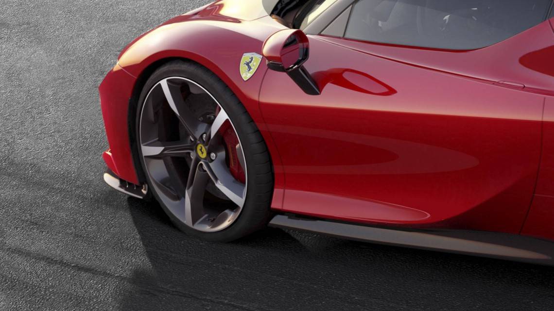  Ferrari presenta su primer auto hibrido enchufable