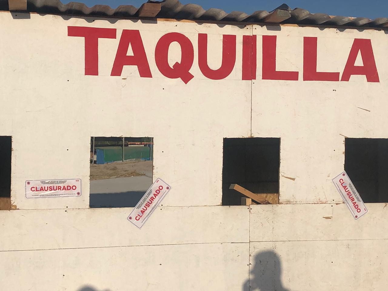 Coepris y PC clausuran Expo Feria de Reynosa antes de ser inaugurada