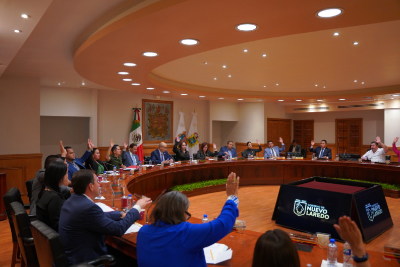 Aprueba cabildo de Nuevo Laredo paquete de obras publicas de infraestructura vial, educativa y urbana 