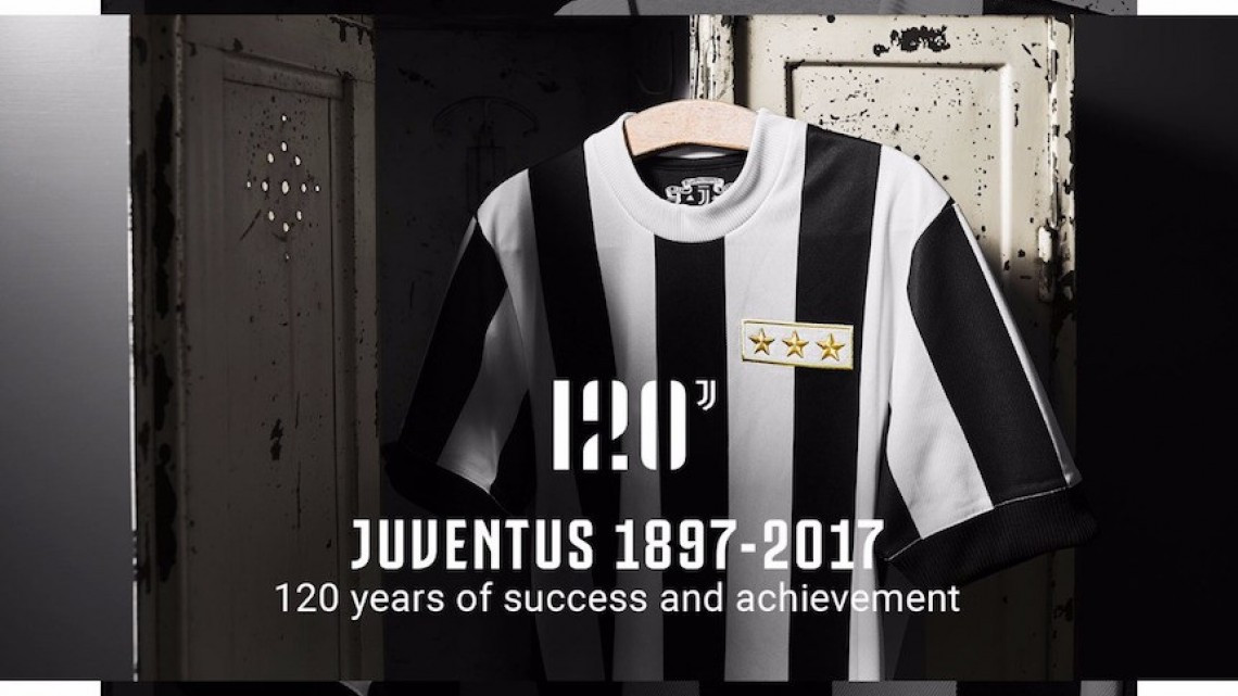 ¡El jersey de los 120 años de la Vecchia Signora!