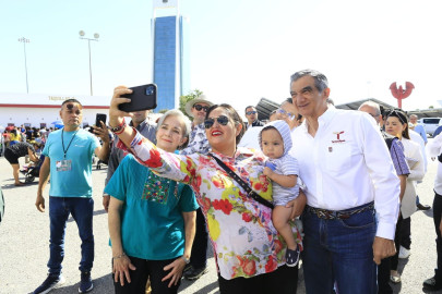 Gobernador y presidenta del DIF celebran a la gran familia tamaulipeca con DIFZANIA