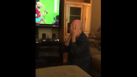 El festejo de un fan de Egipto que conmovió al mundo