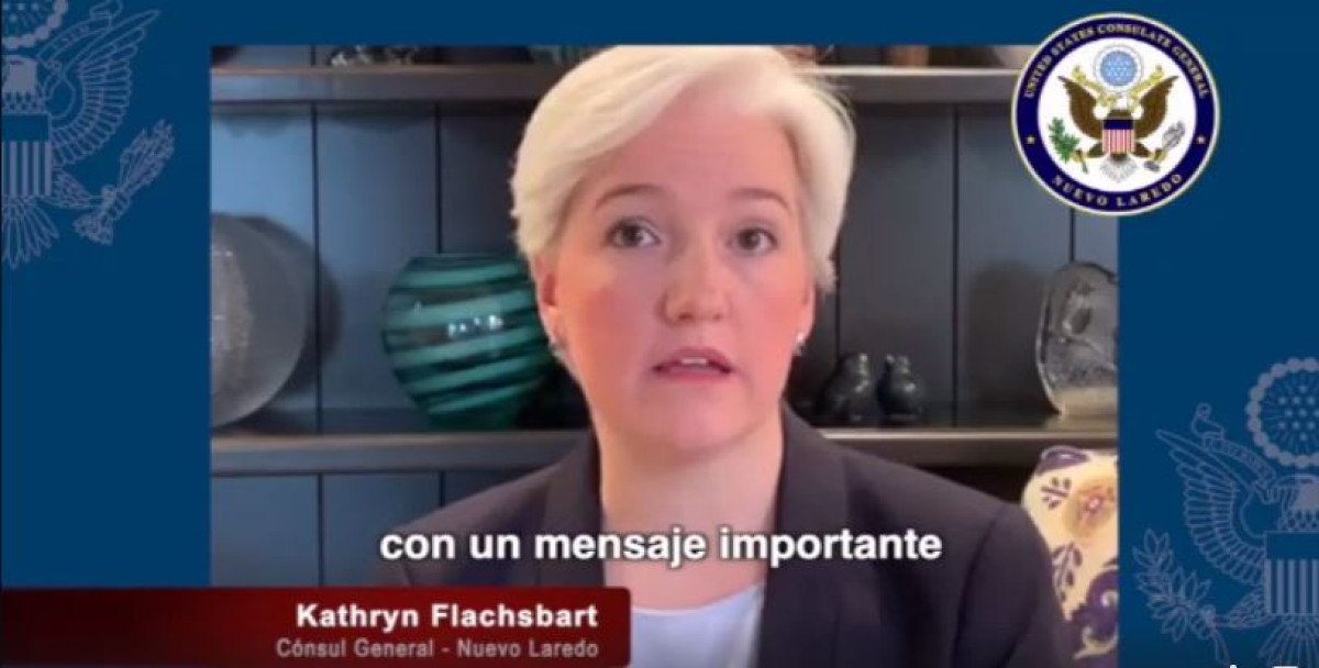 Pide Consul de EUA en Nuevo Laredo evitar los viajes internacionales