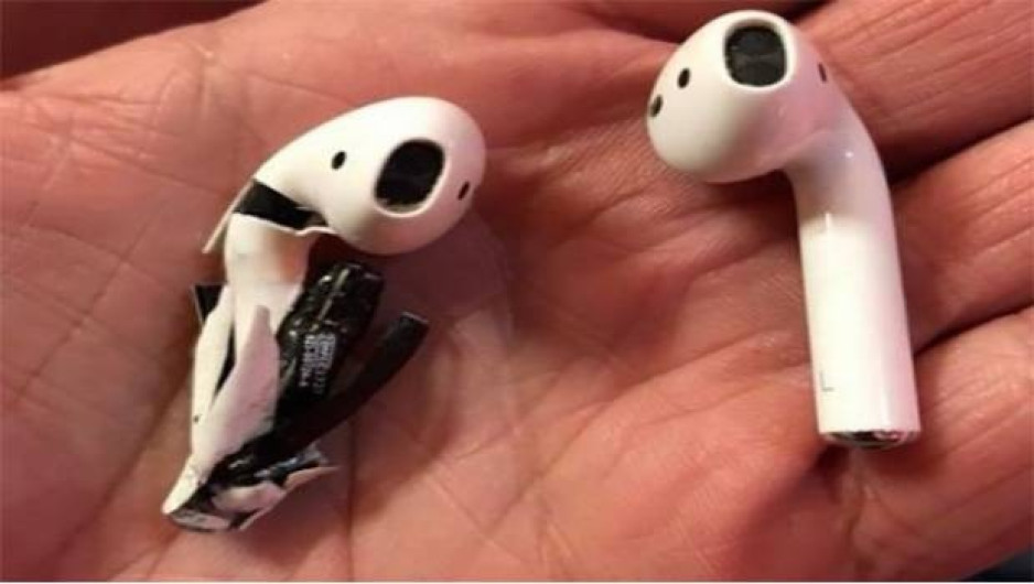 Reportan explosión en Airpods