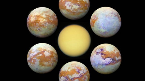 Así es "Titán" la luna más grande de Saturno