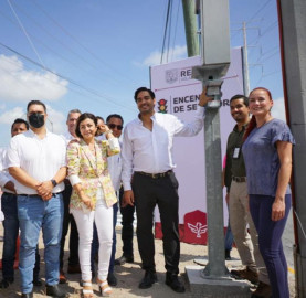 Moderniza Gobierno de Reynosa crucero en avenida Vista Hermosa 