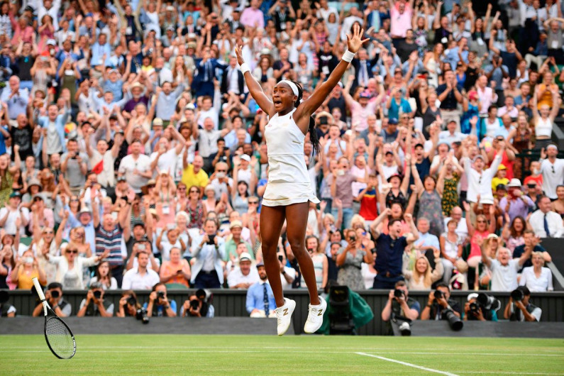 Cori Gauff continúa con paso perfecto en Wimbledon