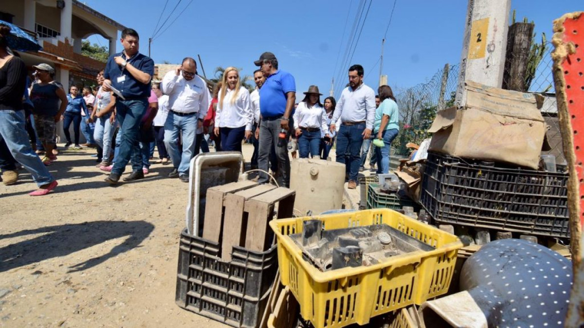 Realiza Gobierno de Alma Laura Amparán acciones de descacharrización en Los Presidentes