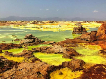 ¡Hay vida! En la región geotérmica de Dallol