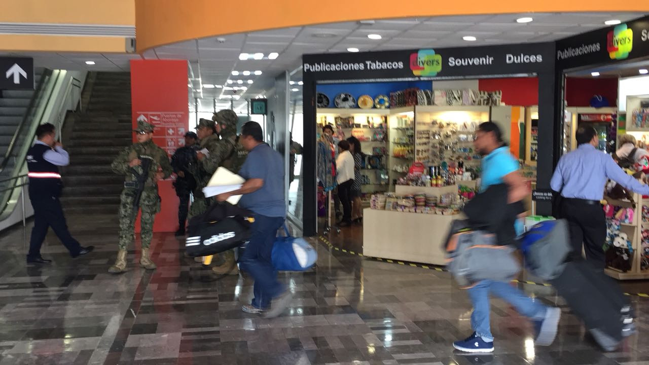 Amenaza de bomba en aeropuerto de Tampico