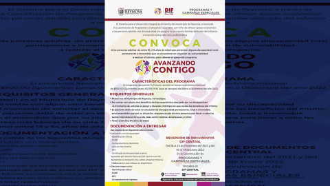 Arranca Registro de programas Contigo Soy Capaz, Apoyando Tu Futuro y Avanzando Contigo