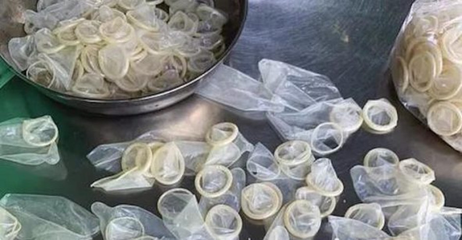Confiscan Condones USADOS para reventa en Vietnam