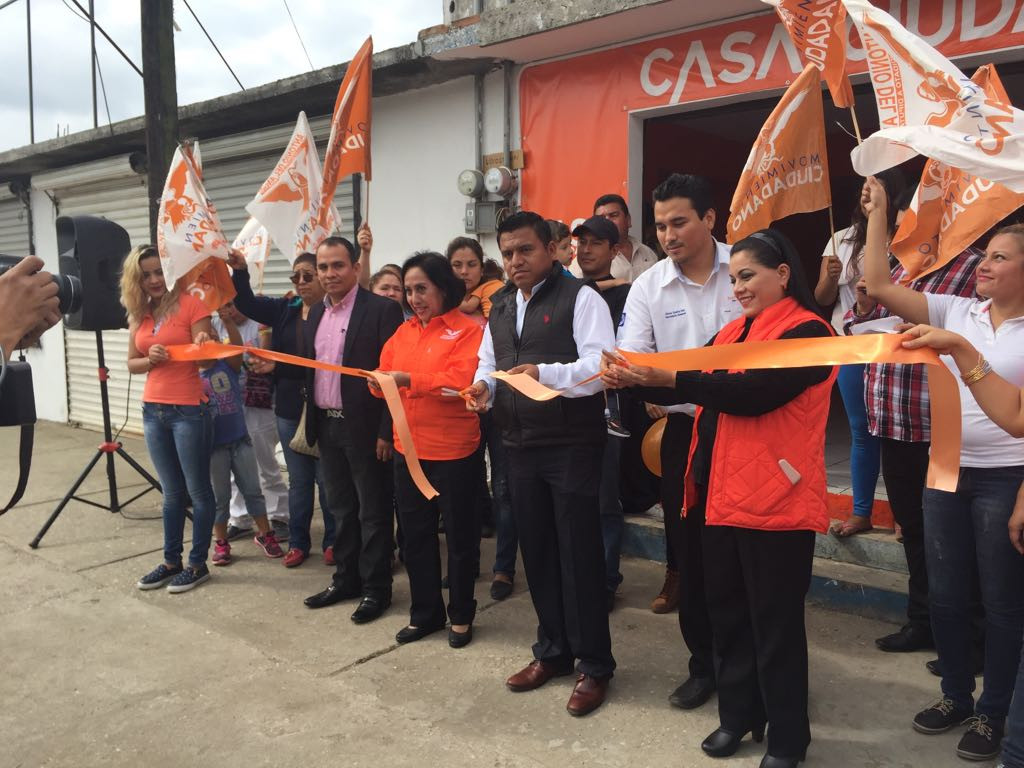 Inauguran oficinas el MC en Altamira