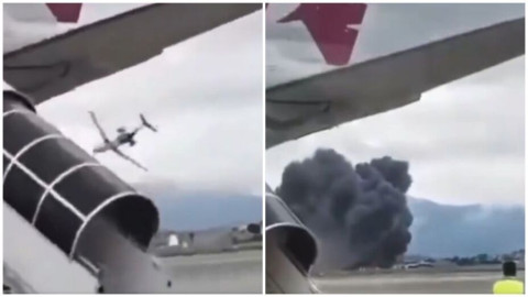Avión se estrella en aeropuerto en Nepal; sólo sobrevive el piloto