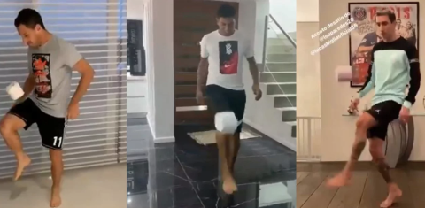Así 'dominan' el papel higiénico algunos futbolistas