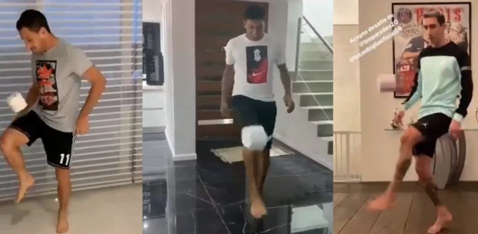 Así 'dominan' el papel higiénico algunos futbolistas