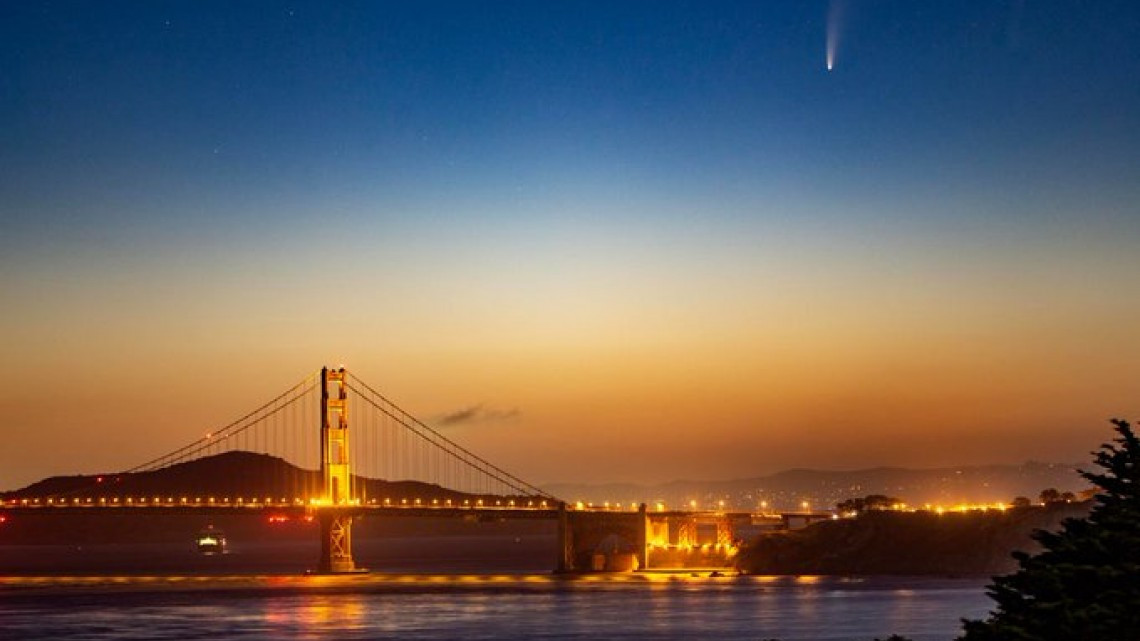 Cometa Neowise alcanzará a su punto más cercano a la Tierra este próximo 23 de julio