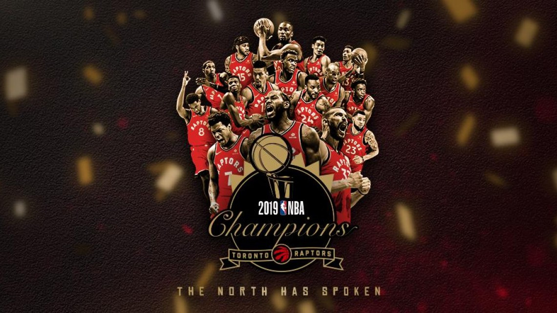 Los Raptors son campeones de la NBA por primera vez