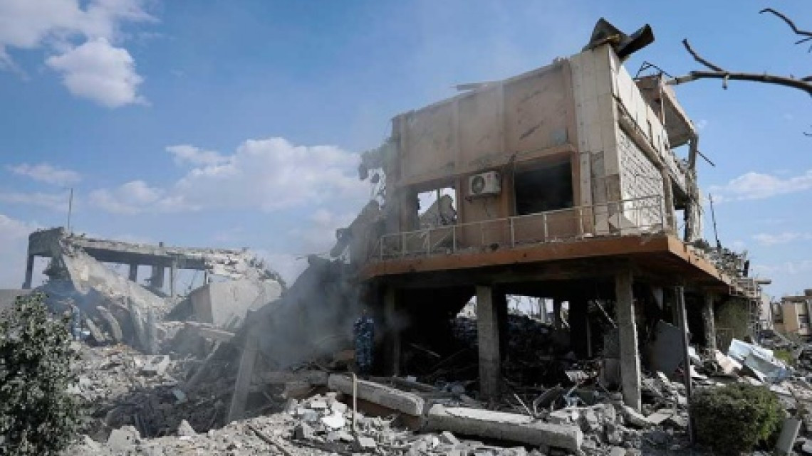 El bombardeo a Siria en Imagenes