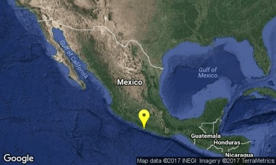 Registran sismo en Guerrero