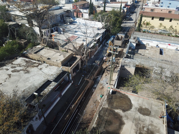 Municipio y COMAPA trabajan en rehabilitación de colectores pluviales y sanitarios 