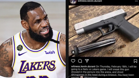 ‘Amenazan de muerte’ a LeBron James