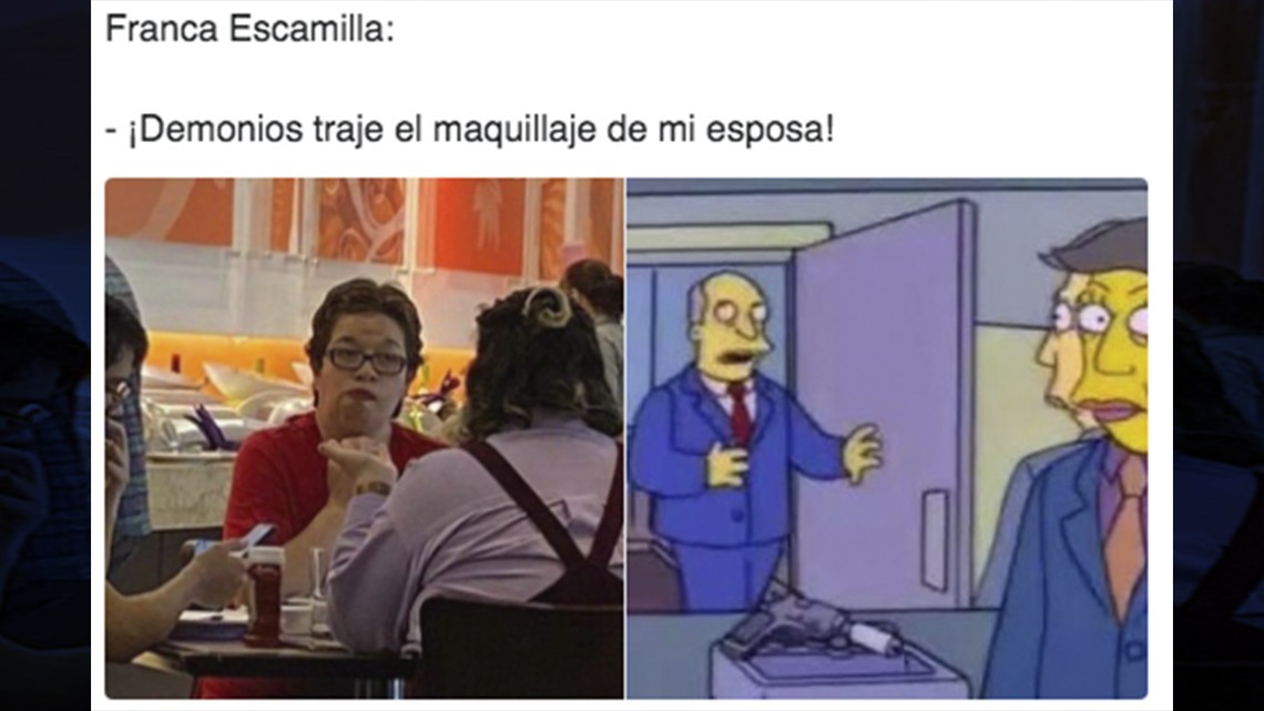 ¿Franca Escamilla? Redes sociales encuentran a la gemela del comediante