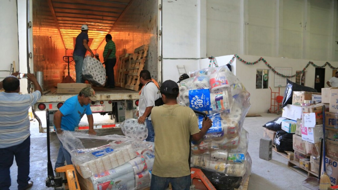 Apoyo tamaulipeco para damnificados por sismo saldrá hoy