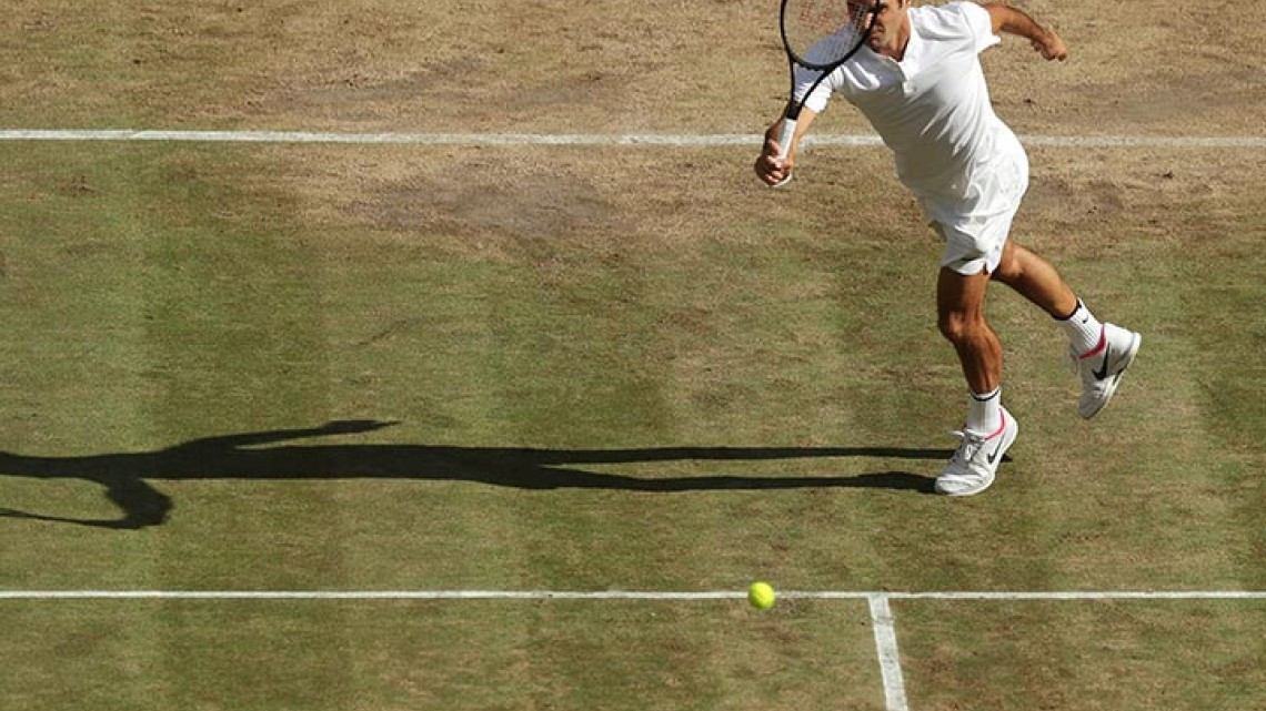 Federer pasa a la final de Wimbledon 