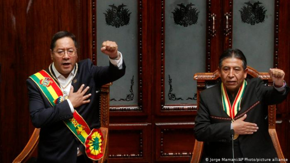Asume Luis Arce la presidencia de Bolivia 