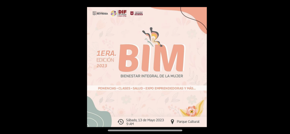 Festejará DIF-Reynosa a Mamá con jornada "Bienestar Integral de la Mujer"