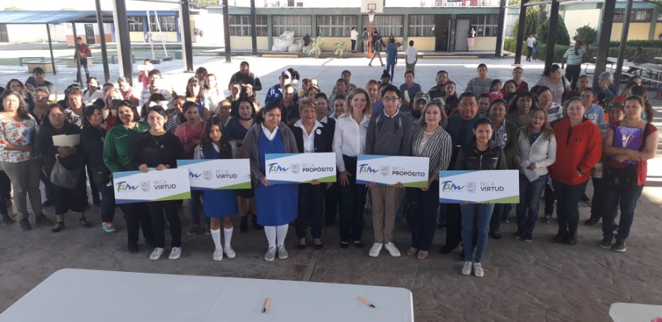 Entrega CREDE Matamoros Becas Propósito y Virtud